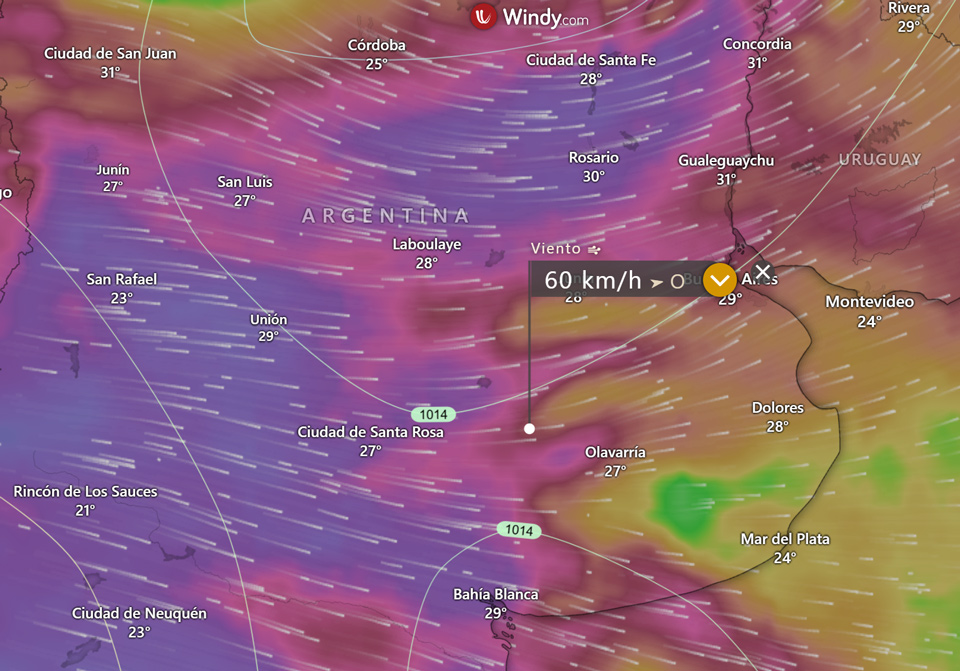 Análisis de Viento en Altura